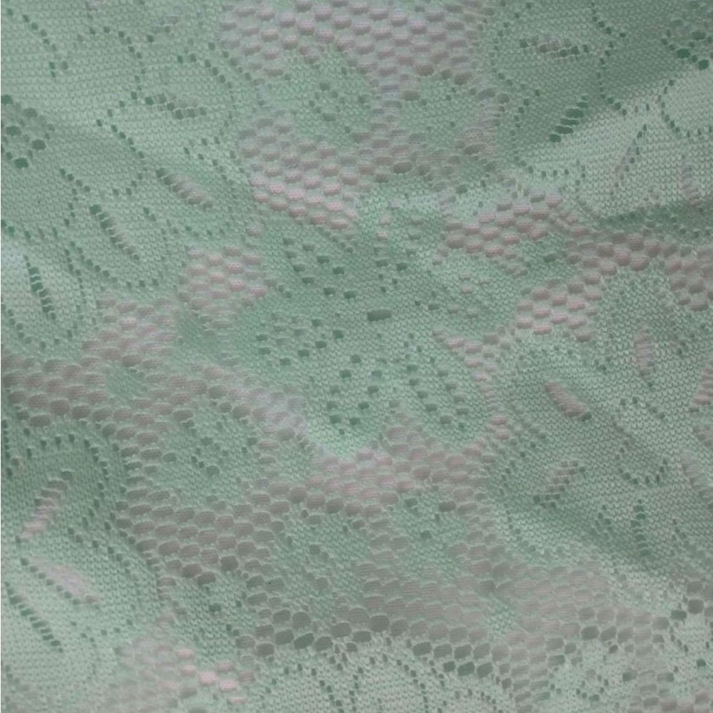 Girls size 8 George mint green crochet lace dress perfect spring easter dress - Picture 5 of 6